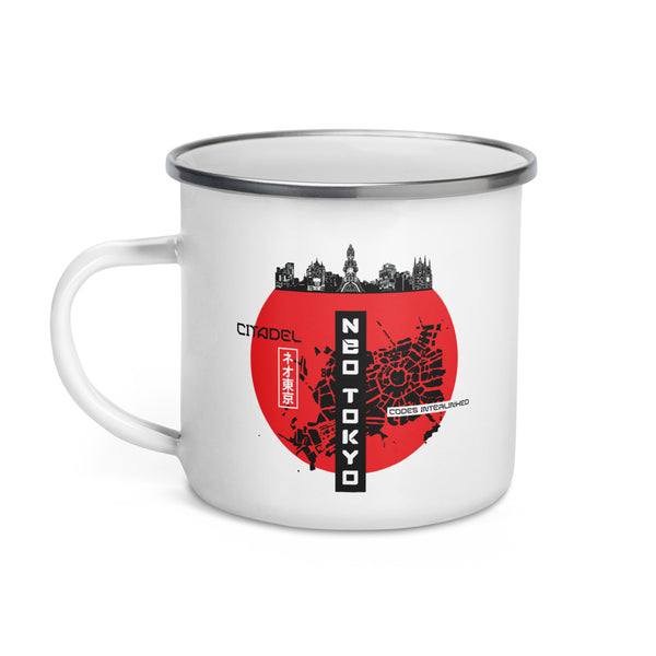 Neo Tokyo Enamel Mug